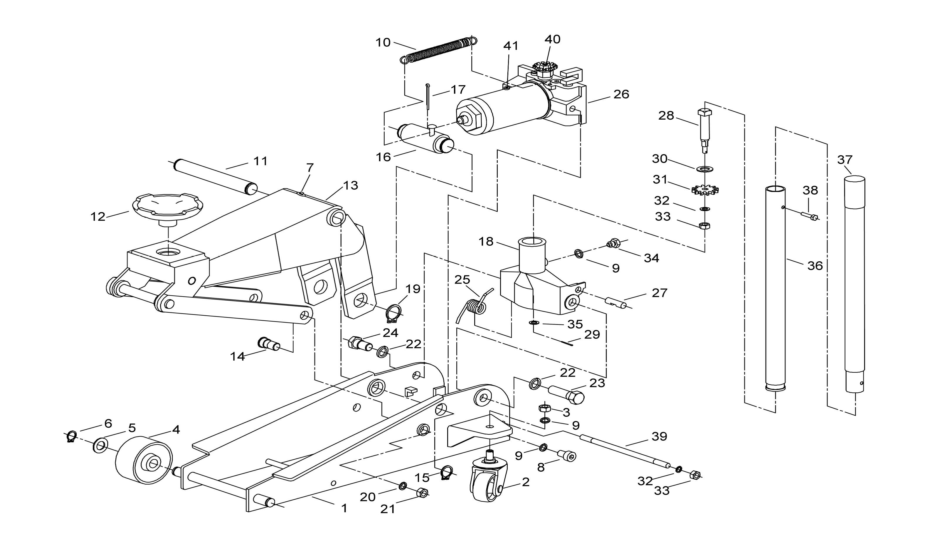 SIP 03632 3 Ton Trolley Jack Diagram spot welding schematic diagram 