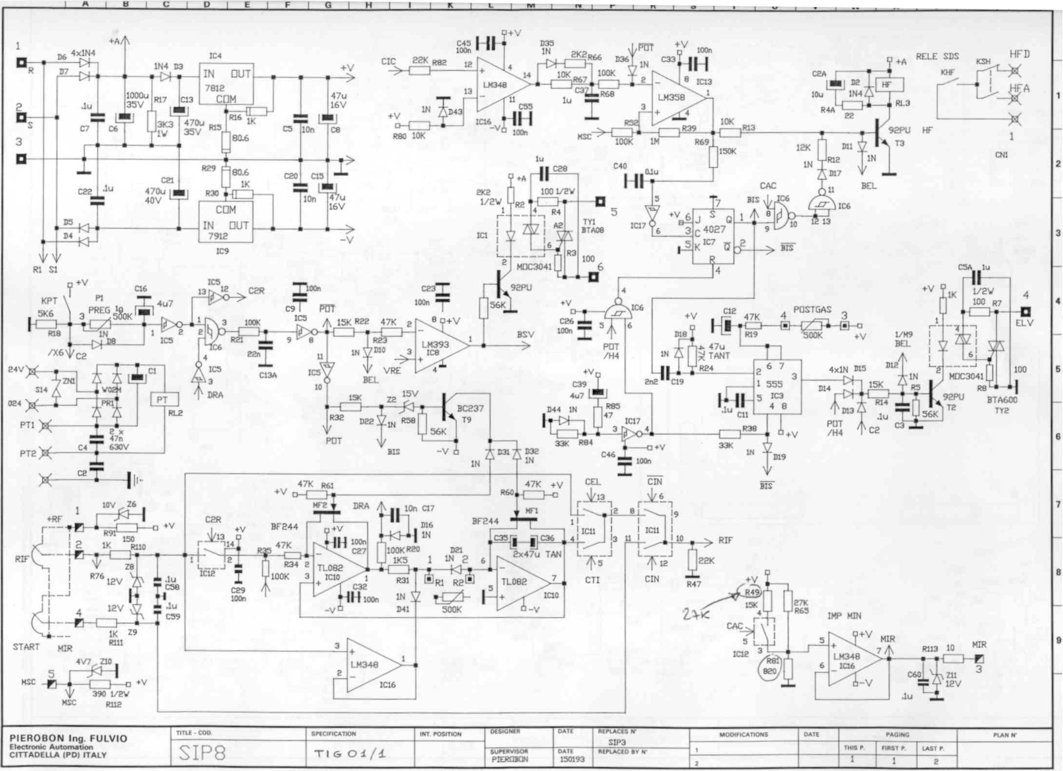 SIP 05006 TIG 160 AC/DC Circuit Diagram 1 rj45 wiring chart 