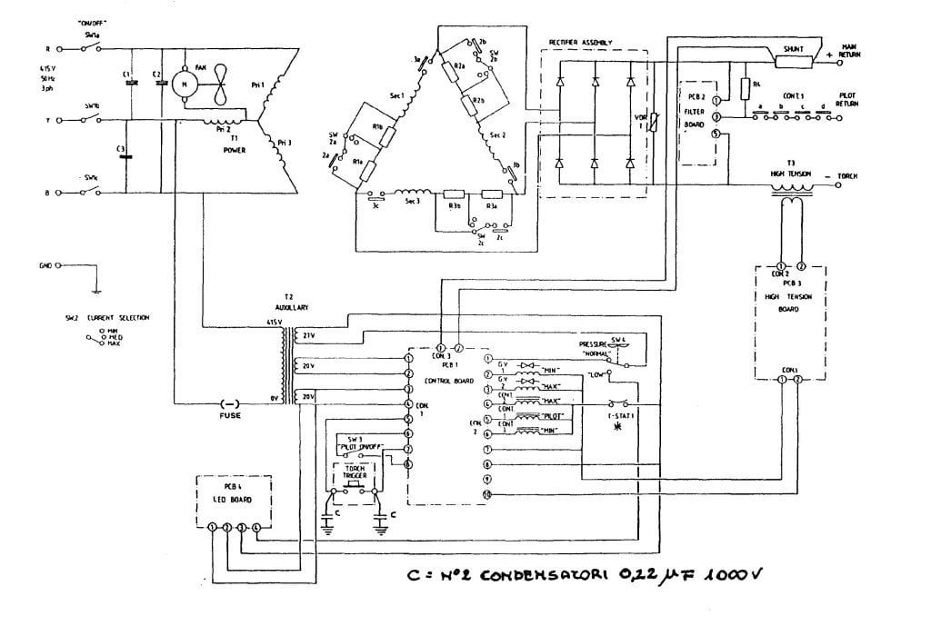 Plasma Cutter Circuit Diagram Pdf